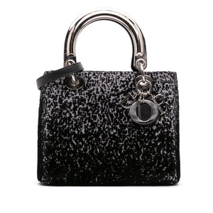 Dior Medium Fabric Lame Lady Dior