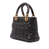 Dior Medium Grained Calfskin Cannage Supple Lady Dior