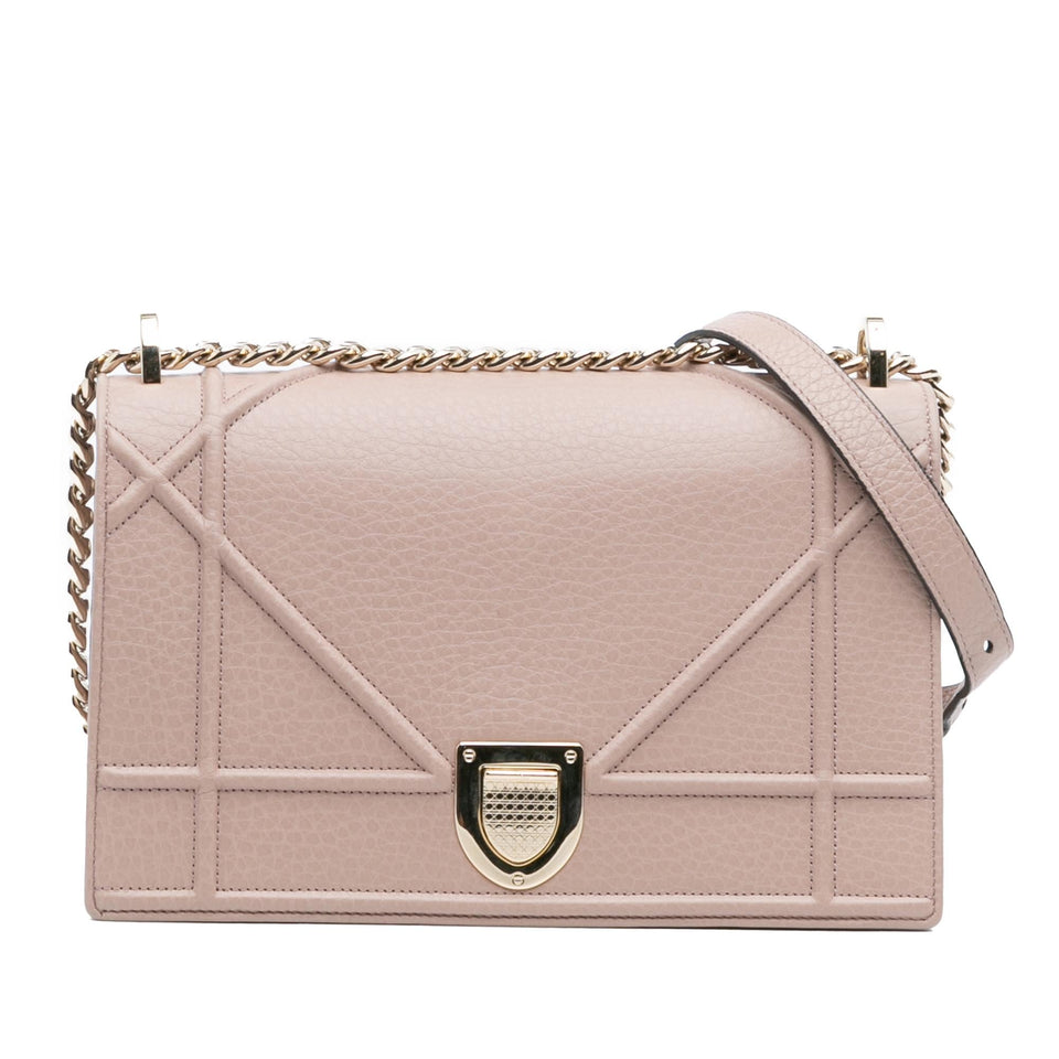 Dior Medium Grained Calfskin Diorama Flap