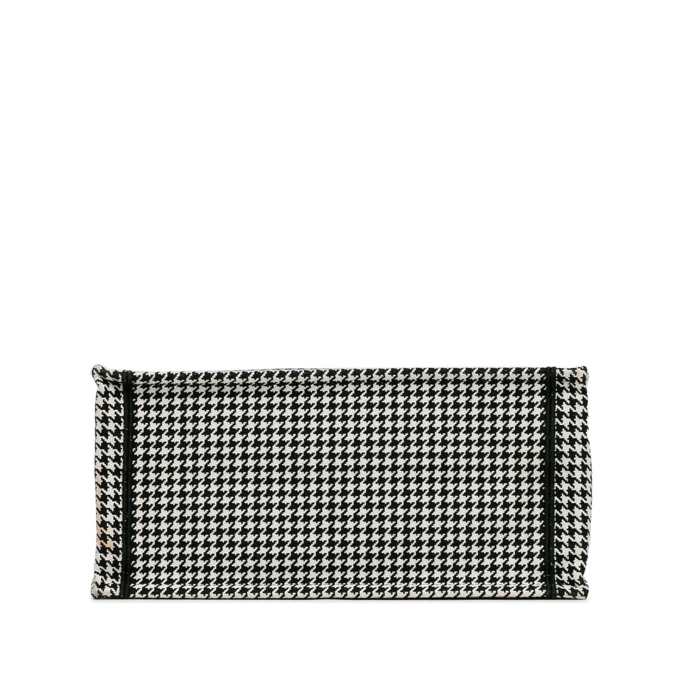 Dior Medium Houndstooth Book Tote (SHG-LsZQ4L)
