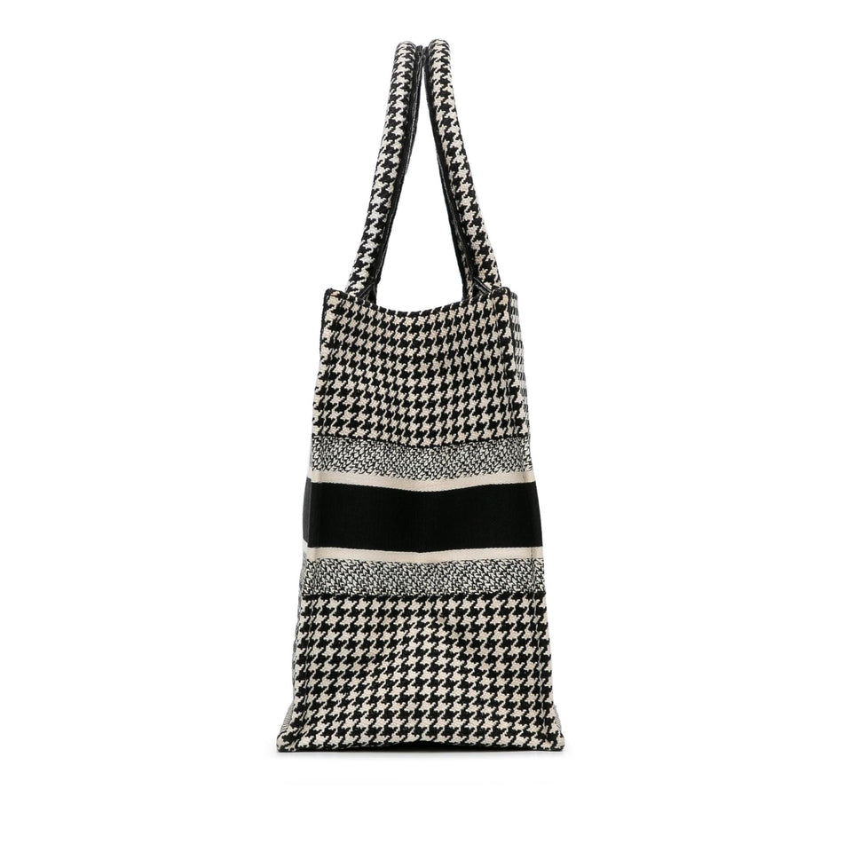 Dior Medium Houndstooth Book Tote