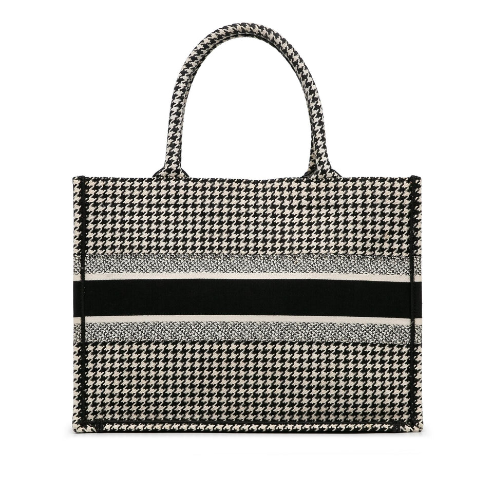 Dior Medium Houndstooth Book Tote