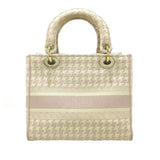 Dior Medium Houndstooth Lady D Lite (SHG-AAr8U6)