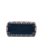 Dior Medium Lambskin And Tweed Cannage Lady Dior