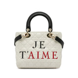 Dior Medium Lambskin Cannage Dioramour Chinese Valentines Lady Dior (SHG-3rVC8Z)