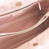 Dior Medium Lambskin Cannage Lady Dior Soft Shopping Tote (SHG-cZhMo2)