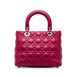 Dior Medium Lambskin Cannage Lady Dior (SHG-b9mFbY)