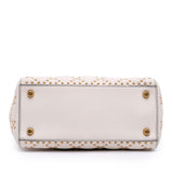 Dior Medium Lambskin Cannage Studded Supple Lady Dior