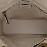 Dior Medium Lambskin Cannage Studded Supple Lady Dior