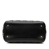 Dior Medium Lambskin Cannage Studded Supple Lady Dior