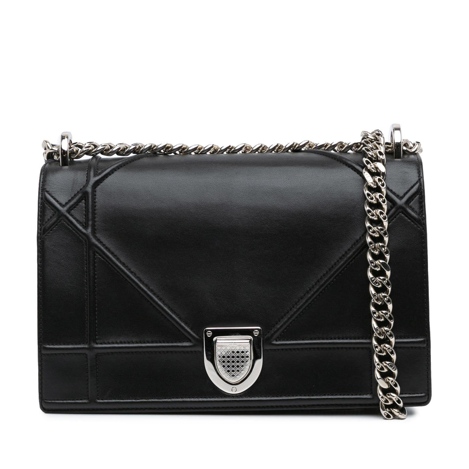 Dior Medium Lambskin Diorama Flap
