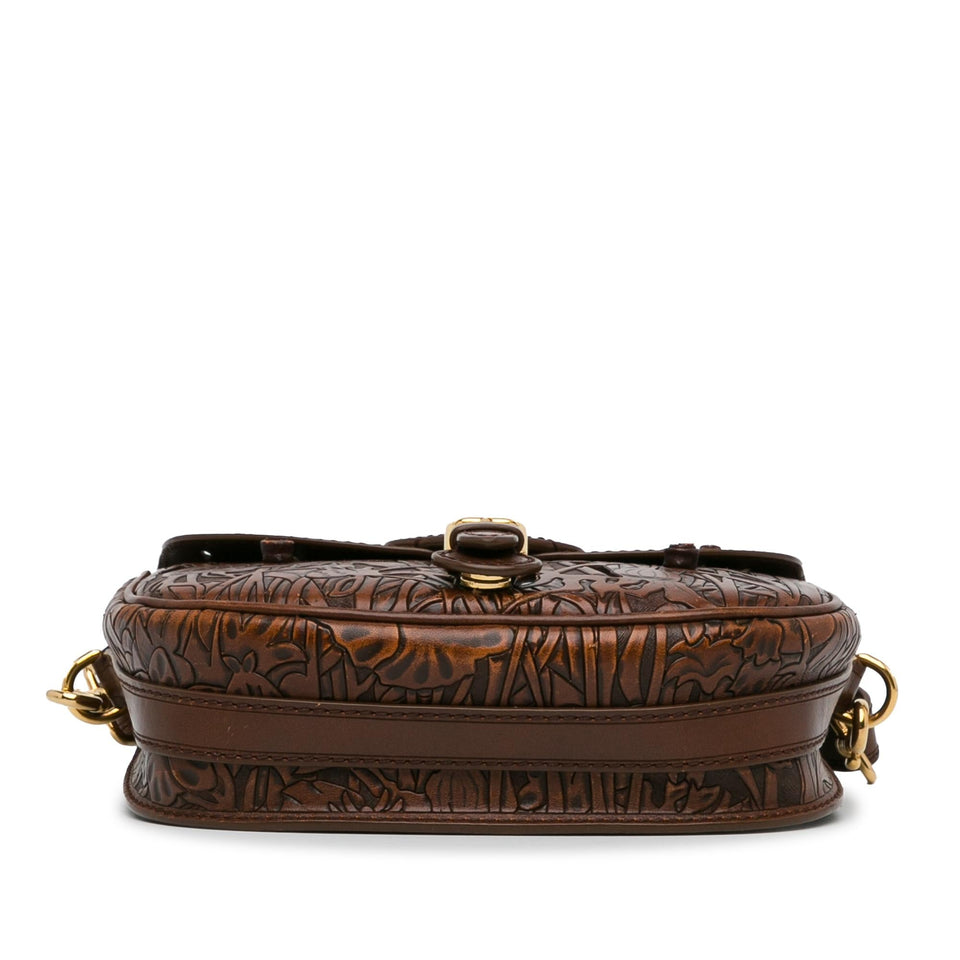 Dior Medium Laser Cut Floral Bobby (SHG-WuA4PN)