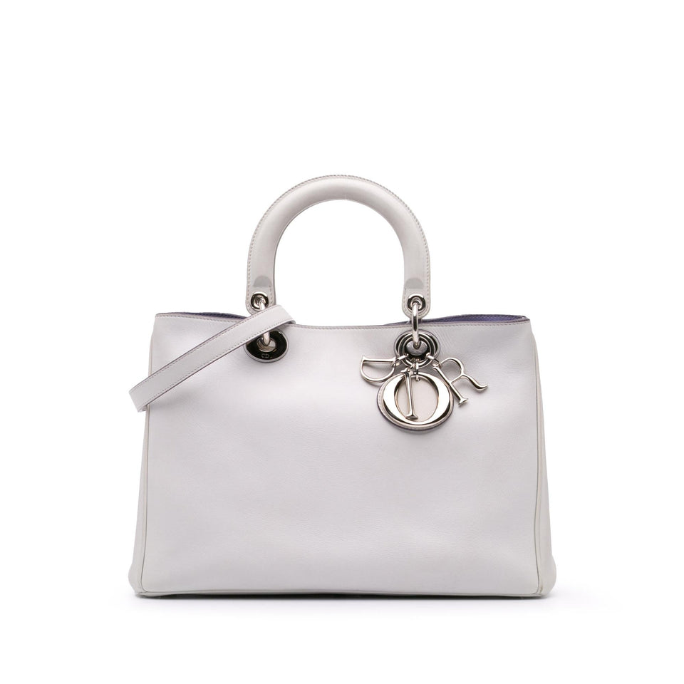 Dior Medium Leather Diorissimo Satchel
