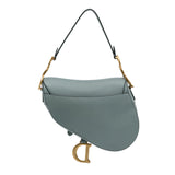 Dior Medium Leather Saddle Bag (SHG-rdD39t)