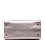 Dior Medium Metallic Grained Calfskin Diorever Satchel