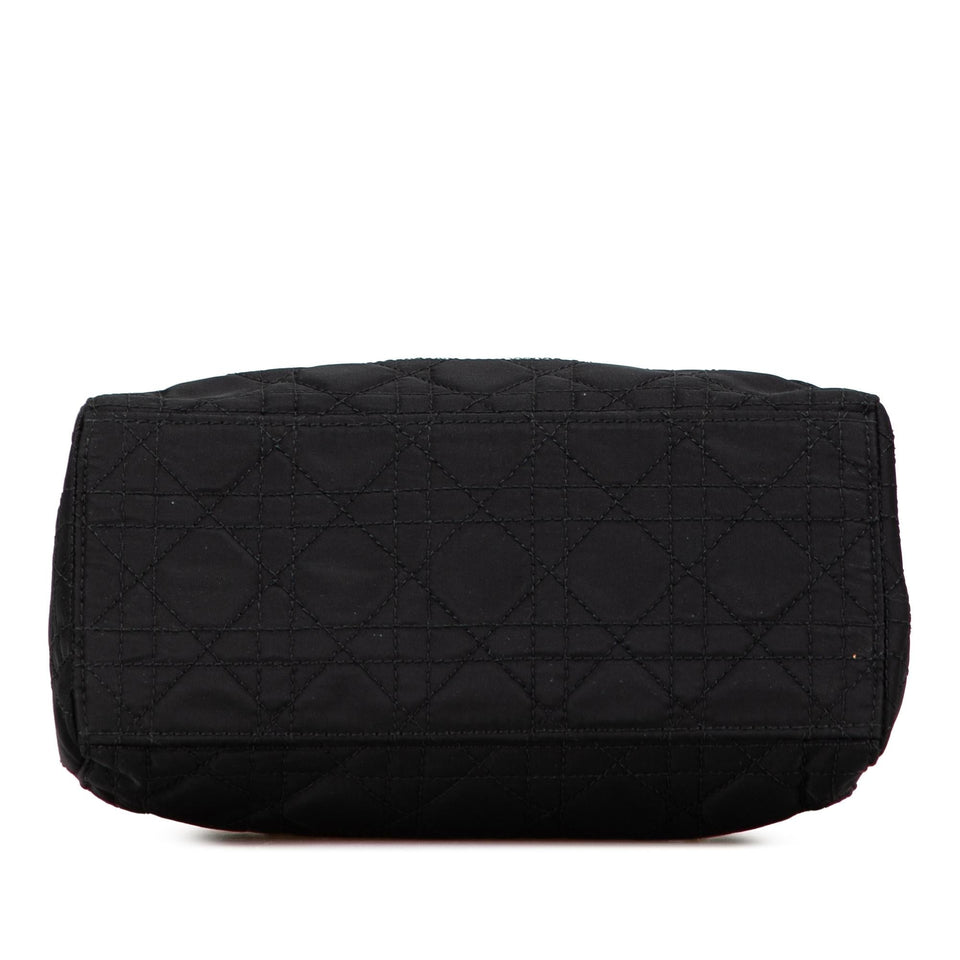 Dior Medium Nylon Cannage Lady Dior