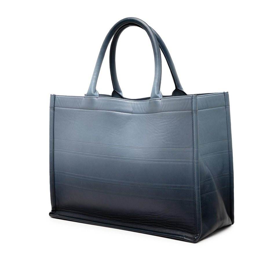 Dior Medium Ombre Embossed Leather Book Tote