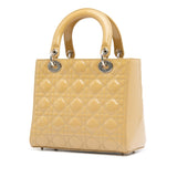 Dior Medium Patent Cannage Lady Dior
