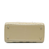 Dior Medium Patent Cannage Lady Dior