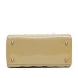Dior Medium Patent Cannage Lady Dior