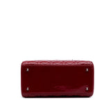 Dior Medium Patent Cannage Lady Dior