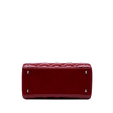 Dior Medium Patent Cannage Lady Dior