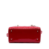 Dior Medium Patent Cannage Lady Dior