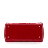 Dior Medium Patent Cannage Lady Dior
