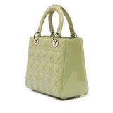 Dior Medium Patent Cannage Lady Dior