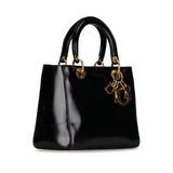 Dior Medium Patent Lady Dior (SHG-6fBji6)