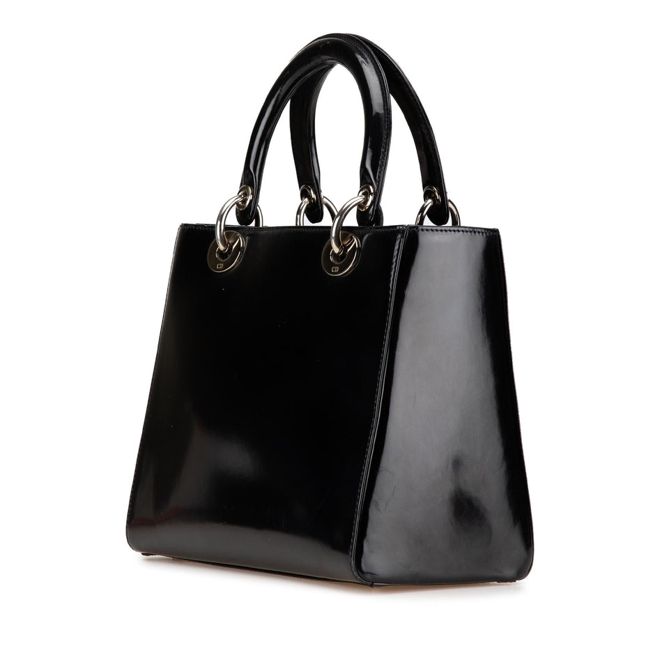 Dior Medium Patent Lady Dior