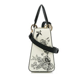 Dior Medium Patent Toile de Jouy Lady Dior (SHG-srQnuo)