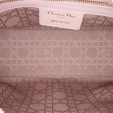 Dior Medium Pearlescent Lambskin Cannage Lady Dior
