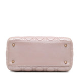Dior Medium Pearlescent Lambskin Cannage Lady Dior
