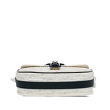 Dior Medium Perforated Calfskin Oblique Bobby Flap