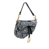 Dior Medium Toile De Jouy Saddle (SHG-WL6qra)