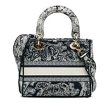 Dior Medium Toile de Jouy Lady D-Lite (SHG-fxD3ux)