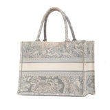 Dior Medium Toile de Jouy Reverse Embroidered Book Tote (SHG-OWlz7x)