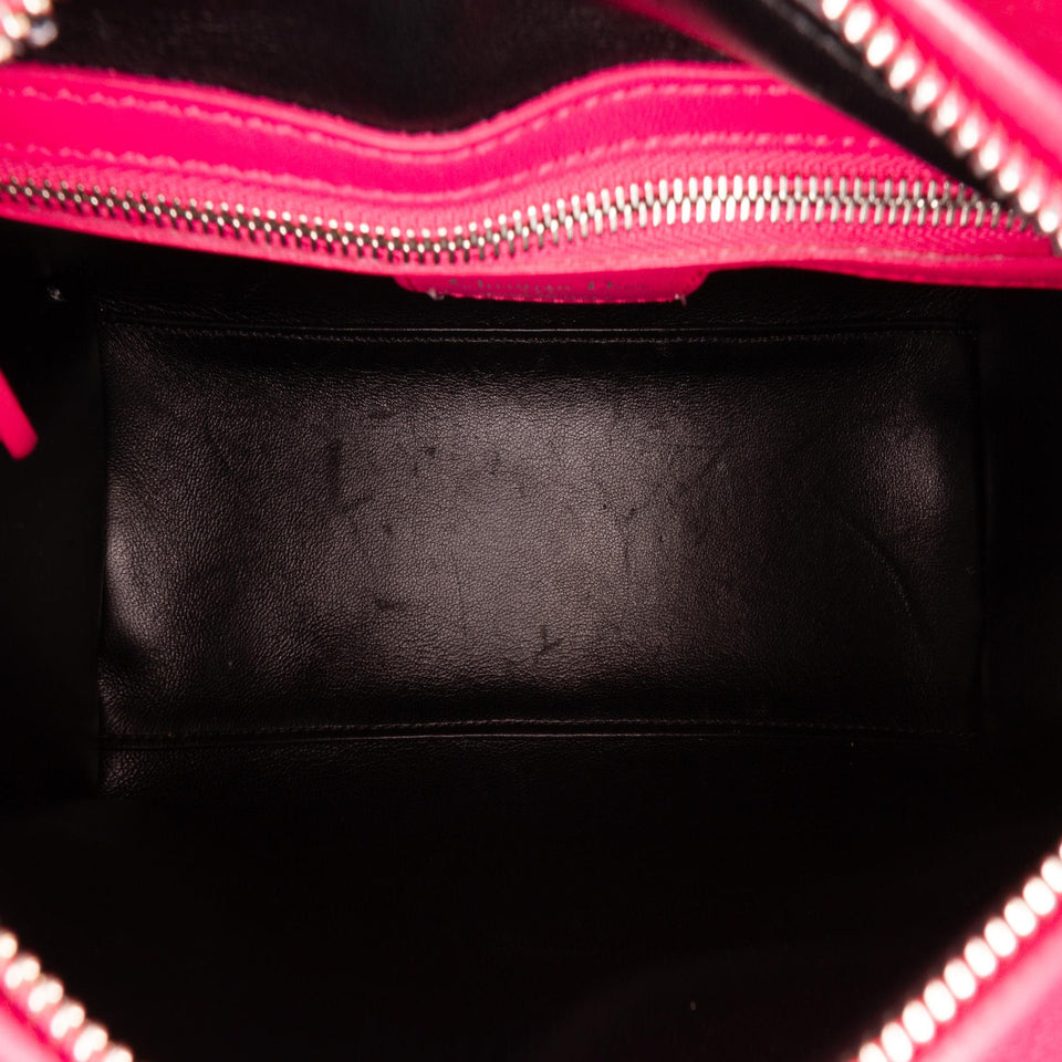 Dior Medium Tricolor Lambskin Cannage Lady Dior
