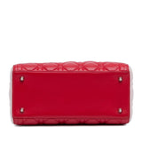 Dior Medium Tricolor Lambskin Cannage Lady Dior