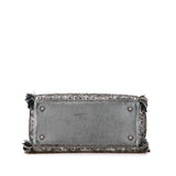 Dior Medium Tweed Cannage Fringe Lady Dior