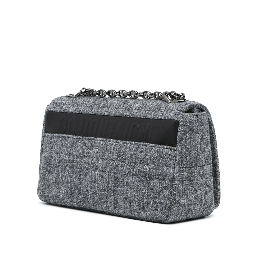 Dior Medium Tweed Macrocannage Caro Bag (SHG-e8o6Vd)