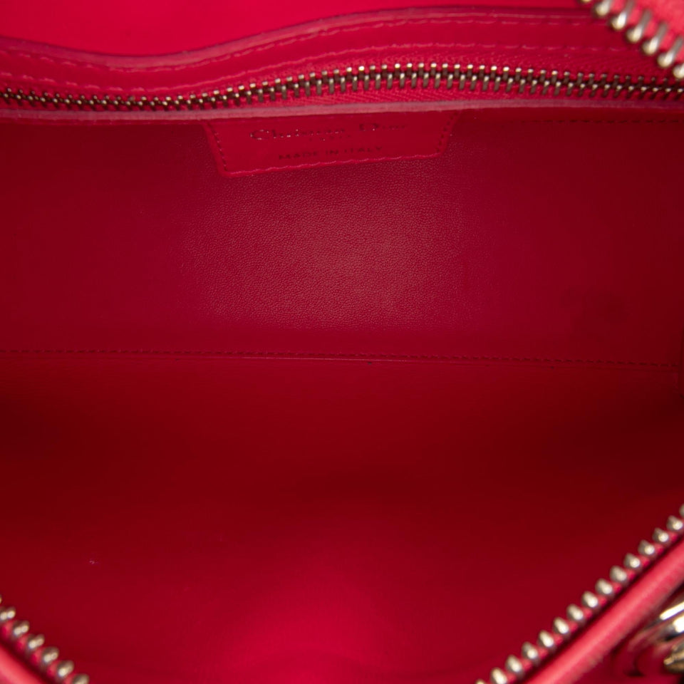 Dior Medium Woven Raffia Lady Dior