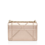 Dior Metallic Calfskin Diorama Medium Shoulder Bag