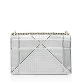 Dior Metallic Calfskin Micro Cannage Diorama Medium Shoulder Bag