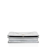 Dior Micro Cannage Metallic Calfskin Diorama Wallet on Chain
