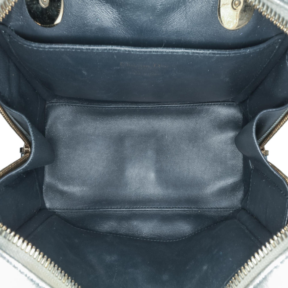 Dior Metallic Lambskin Cannage Lily Tote