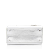 Dior Metallic Patent Leather Lady Dior Medium Tote