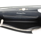 Dior Metallic Patent Microcannage Diorama Wallet on Chain