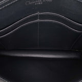 Dior Metallic Patent Microcannage Diorama Wallet on Chain